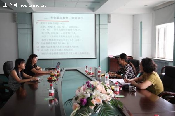 北京石油化工学院外语系来系调研