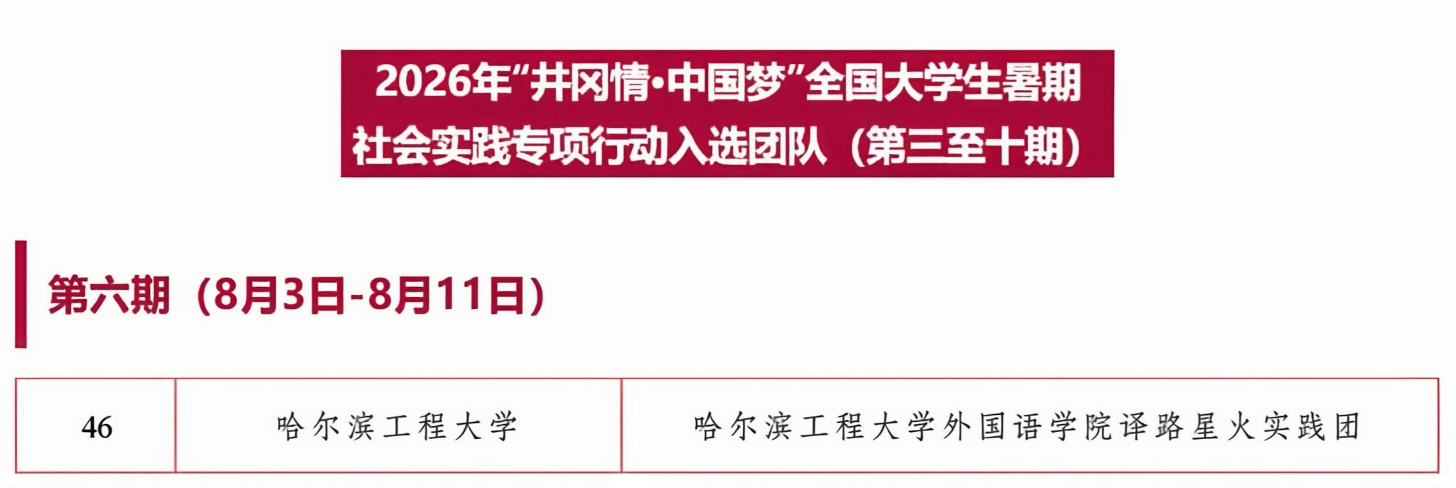 喜报！外国语学院成功入选2026年团中央暑期社会实践专项行动